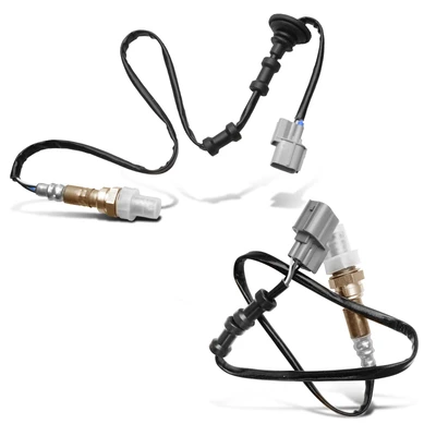 2 Pcs Upstream & Downstream O2 Oxygen Sensor