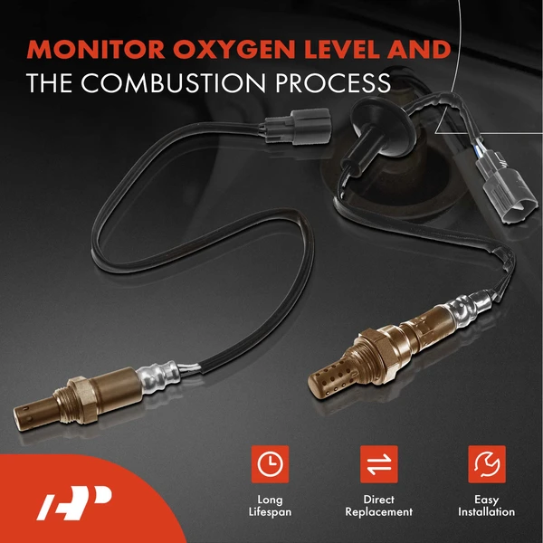 2-Pc Oxygen Sensor 4-Pin A-Premium APOS0977