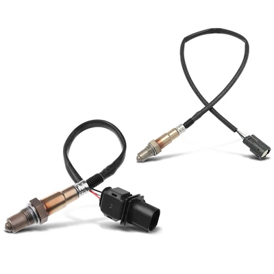 2 Pcs Upstream & Downstream O2 Oxygen Sensor