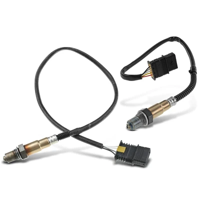 2 Pcs Upstream & Downstream O2 Oxygen Sensor