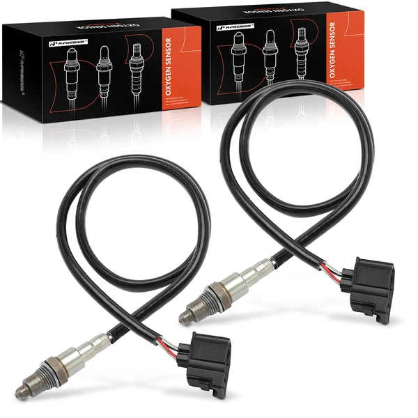 2-Pc Oxygen Sensor Downstream Driver & Passenger 4-Pin A-Premium APOS1765