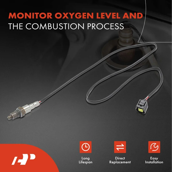 2-Pc Oxygen Sensor Downstream Driver & Passenger 4-Pin A-Premium APOS1765