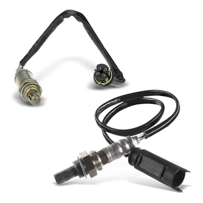 2 Pcs Upstream & Downstream O2 Oxygen Sensor