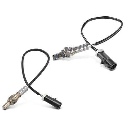 2 Pcs Upstream & Downstream O2 Oxygen Sensor