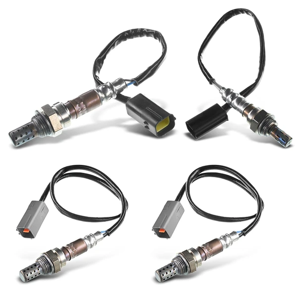 4-Pc Oxygen Sensor Upstream & Downstream 4-Pin A-Premium APOS0444