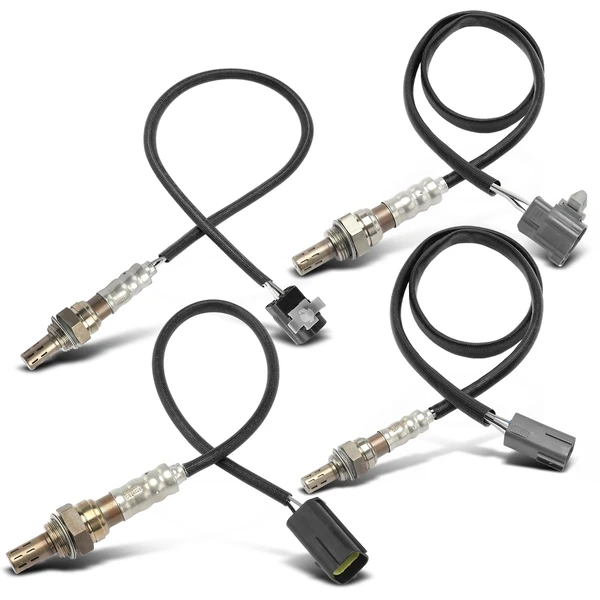 4-Pc Oxygen Sensor Upstream & Downstream 4-Pin A-Premium APOS1747