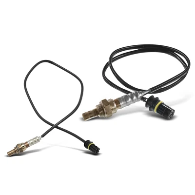 2 Pcs Upstream O2 Oxygen Sensor