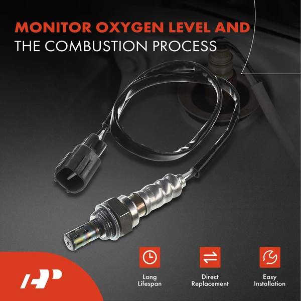 2-Pc Oxygen Sensor Upstream & Downstream 4-Pin A-Premium APOS1106