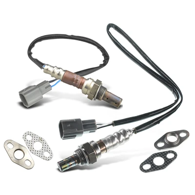 2 Pcs Upstream & Downstream O2 Oxygen Sensor