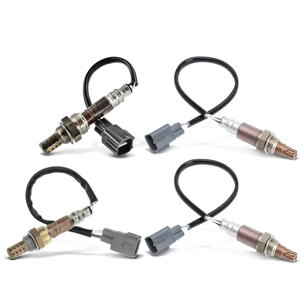 4-Pc Oxygen Sensor Upstream & Downstream 4-Pin A-Premium APOS1718