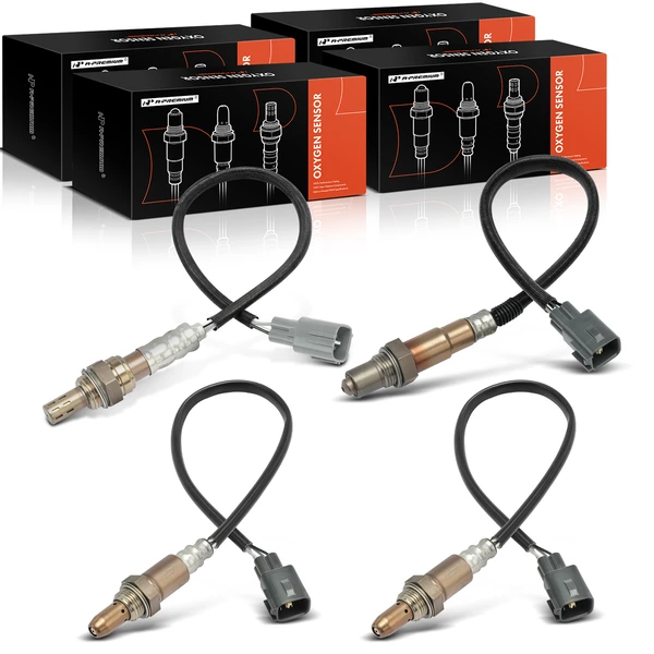 4-Pc Oxygen Sensor Upstream & Downstream 4-Pin A-Premium APOS1111
