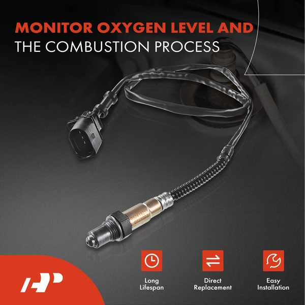 2-Pc Oxygen Sensor Upstream & Downstream 6(Upstream); 4(Downstream)-Pin A-Premium APOS1807