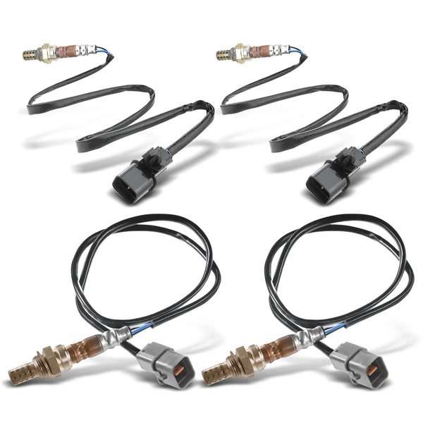 4-Pc Oxygen Sensor Upstream & Downstream 4-Pin A-Premium APOS0983