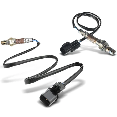 2 Pcs Upstream & Downstream Front O2 Oxygen Sensor