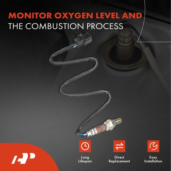 2-Pc Oxygen Sensor Upstream & Downstream Front 4-Pin A-Premium APOS0982