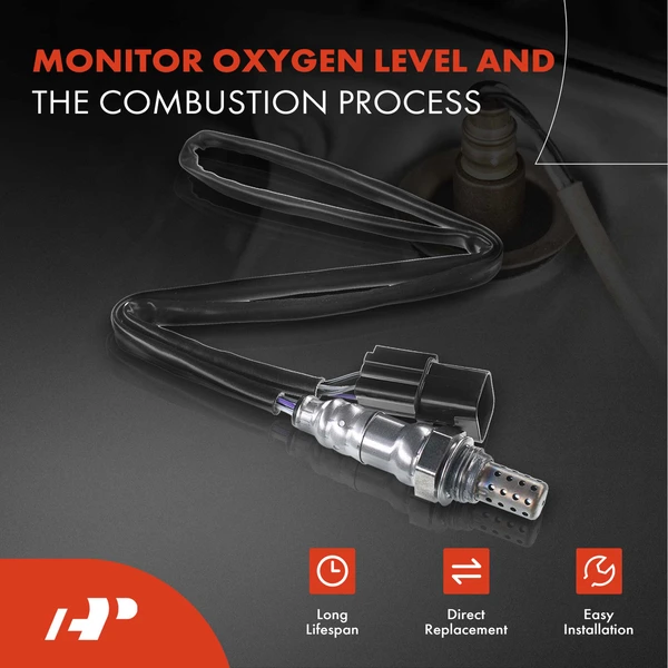 2-Pc Oxygen Sensor 4-Pin A-Premium APOS1503