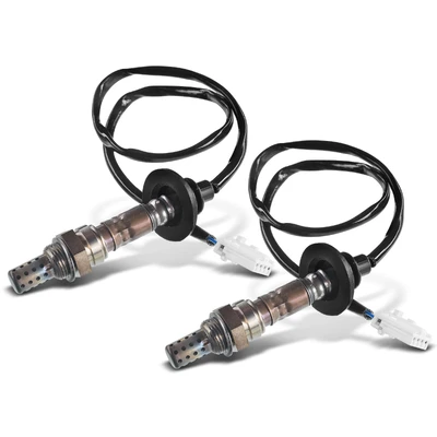 2 Pcs Downstream Front & Rear O2 Oxygen Sensor