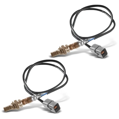 2 Pcs Downstream Front & Rear O2 Oxygen Sensor