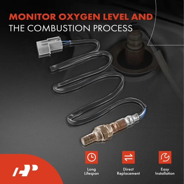 2-Pc Oxygen Sensor Downstream Front & Rear 4-Pin A-Premium APOS0959