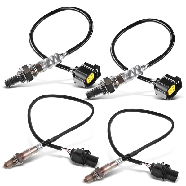 4-Pc Oxygen Sensor Upstream & Downstream 6(Upstream); 4(Downstream)-Pin A-Premium APOS1721