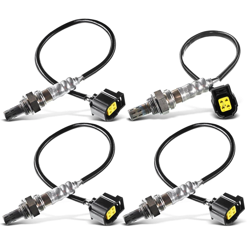 4-Pc Oxygen Sensor, Upstream & Downstream, 4-Pin, A-Premium APOS0991