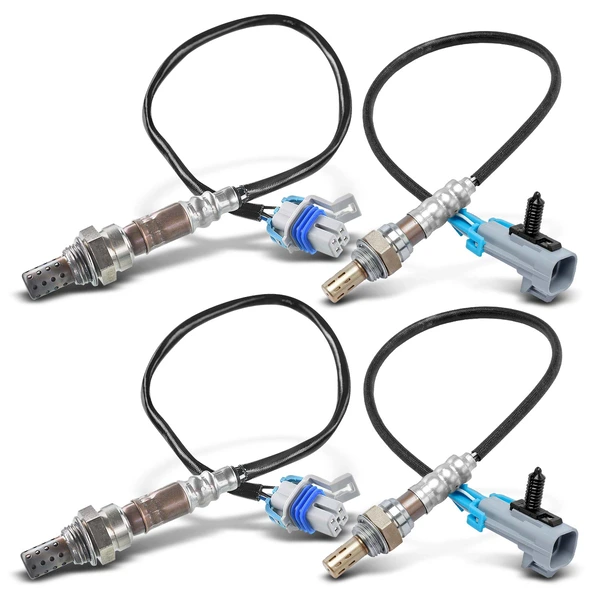4-Pc Oxygen Sensor Upstream & Downstream 4-Pin A-Premium APOS1723