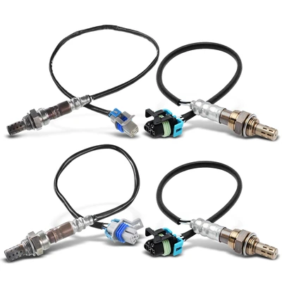 4 Pcs Upstream & Downstream O2 Oxygen Sensor