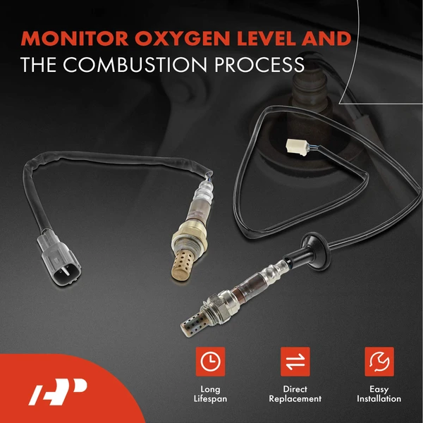 2-Pc Oxygen Sensor Downstream Front & Rear 4-Pin A-Premium APOS0992