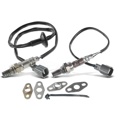 2 Pcs Upstream & Downstream O2 Oxygen Sensor