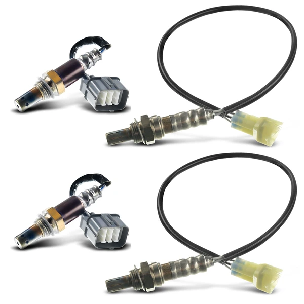 4-Pc Oxygen Sensor Upstream & Downstream 4-Pin A-Premium APOS1114