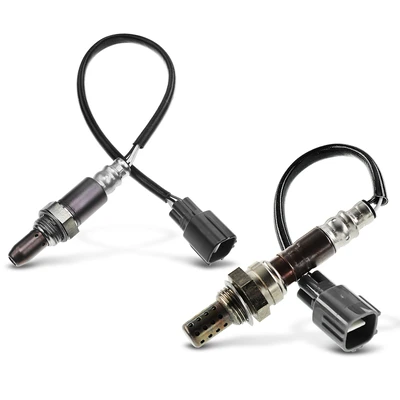 2 Pcs Upstream & Downstream O2 Oxygen Sensor