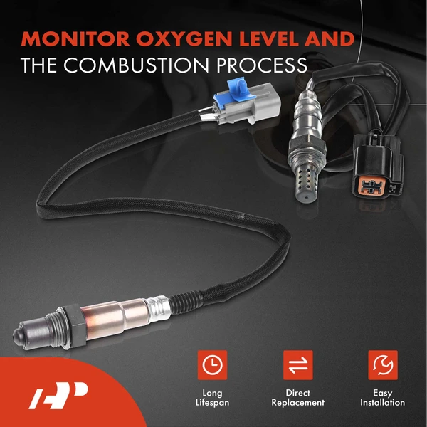 2-Pc Oxygen Sensor Upstream & Downstream 4-Pin A-Premium APOS1748