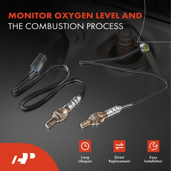 2-Pc Oxygen Sensor Upstream & Downstream 4-Pin A-Premium APOS1007