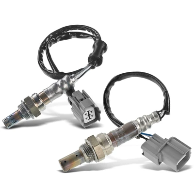 2 Pcs Upstream & Downstream O2 Oxygen Sensor