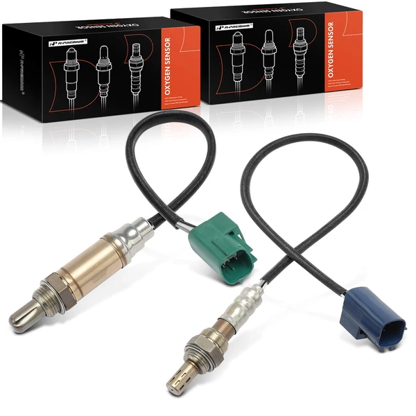 2-Pc Oxygen Sensor Downstream Front & Rear 4-Pin A-Premium APOS1129