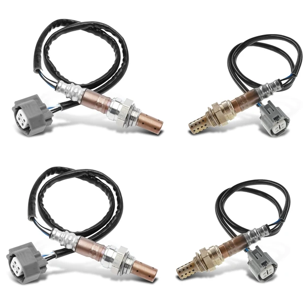 4-Pc Oxygen Sensor Upstream & Downstream 4-Pin A-Premium APOS1130