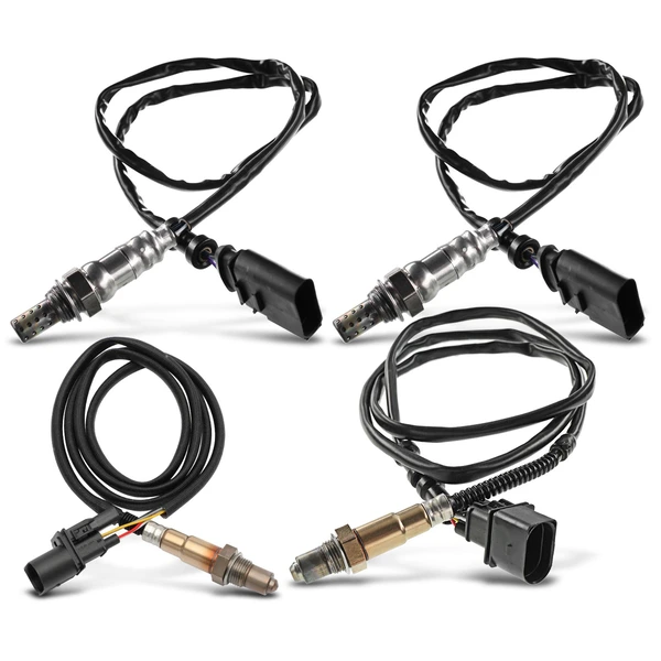 4-Pc Oxygen Sensor Upstream & Downstream 6(Upstream); 4(Downstream)-Pin A-Premium APOS1787