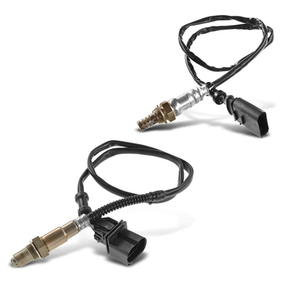 2 Pcs Upstream & Downstream O2 Oxygen Sensor