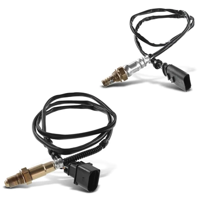 2 Pcs Upstream & Downstream O2 Oxygen Sensor
