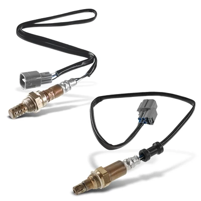2 Pcs Upstream & Downstream O2 Oxygen Sensor