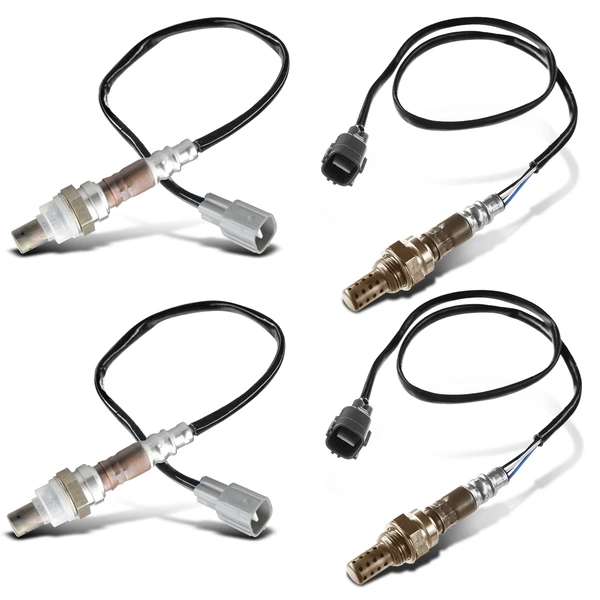 4-Pc Oxygen Sensor Upstream & Downstream 4-Pin A-Premium APOS1138