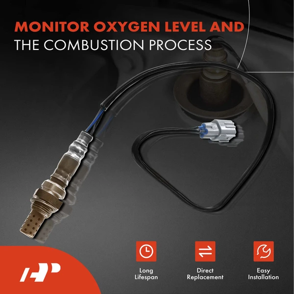2-Pc Oxygen Sensor Upstream & Downstream 5(Upstream); 4(Downstream)-Pin A-Premium APOS1700