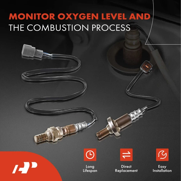 2-Pc Oxygen Sensor Upstream & Downstream 4-Pin A-Premium APOS1134