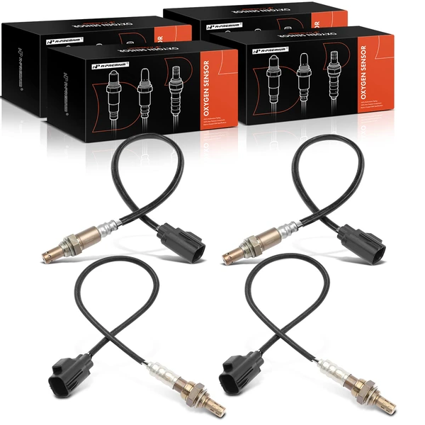 4-Pc Oxygen Sensor Upstream & Downstream 4-Pin A-Premium APOS0868