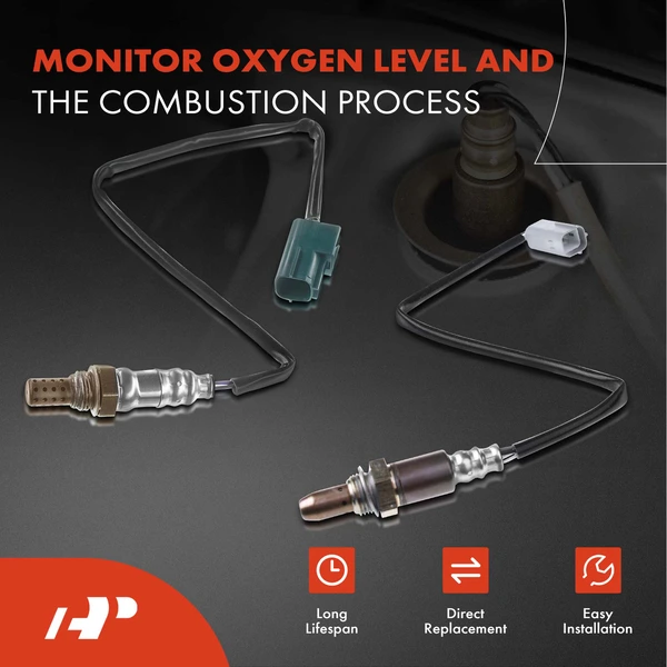 4-Pc Oxygen Sensor Upstream & Downstream 4-Pin A-Premium APOS0866
