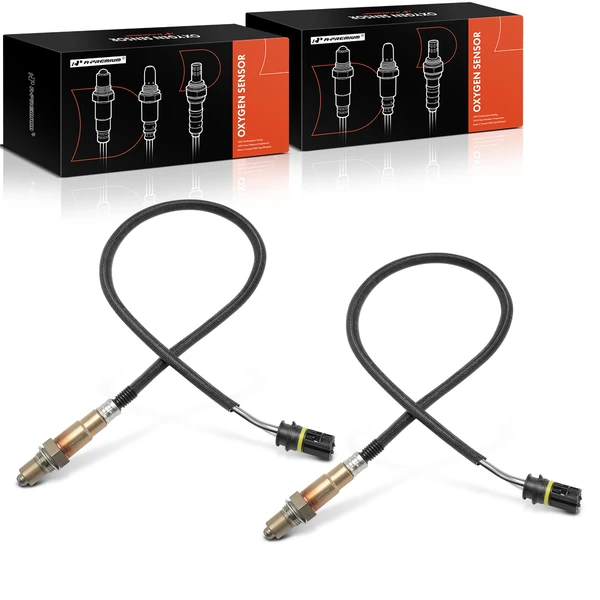2-Pc Oxygen Sensor Downstream Driver & Passenger 4-Pin A-Premium APOS1009