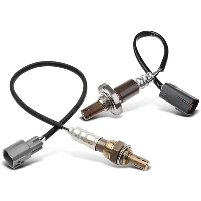 2 Pcs Upstream & Downstream O2 Oxygen Sensor