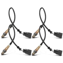 4 Pcs Upstream & Downstream O2 Oxygen Sensor for 2003-2004 Bentley Arnage