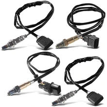 4 Pcs Upstream & Downstream O2 Oxygen Sensor for Bentley Continental 2003 W12 6.0L