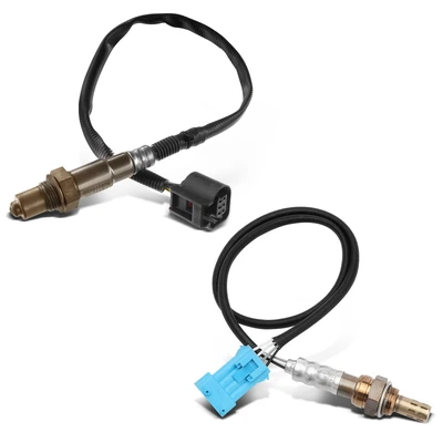 2 Pcs Upstream & Downstream O2 Oxygen Sensor